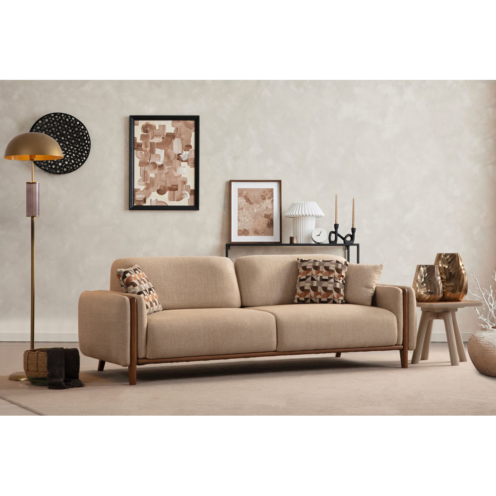 ATLANTİK ÜÇLÜ KOLTUK -  Koltukevim İnegöl Online Mobilya Mağazası