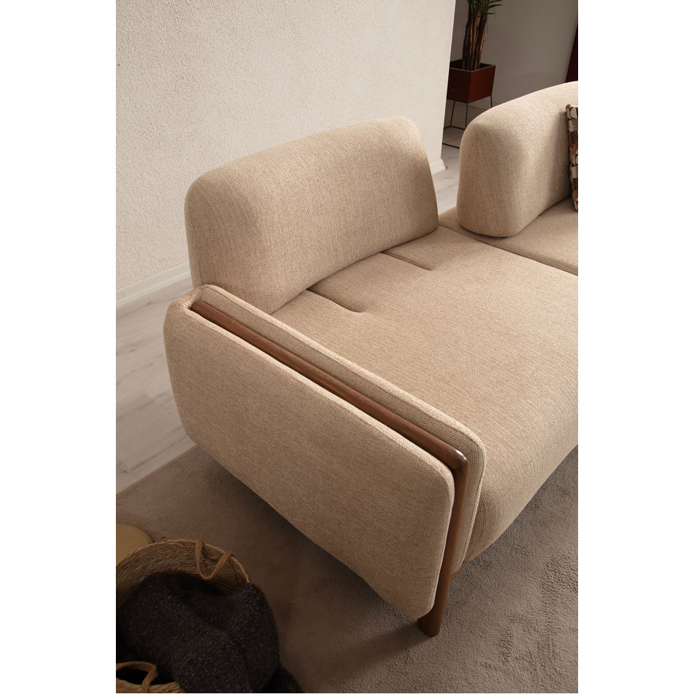 ATLANTİK ÜÇLÜ KOLTUK -  Koltukevim İnegöl Online Mobilya Mağazası