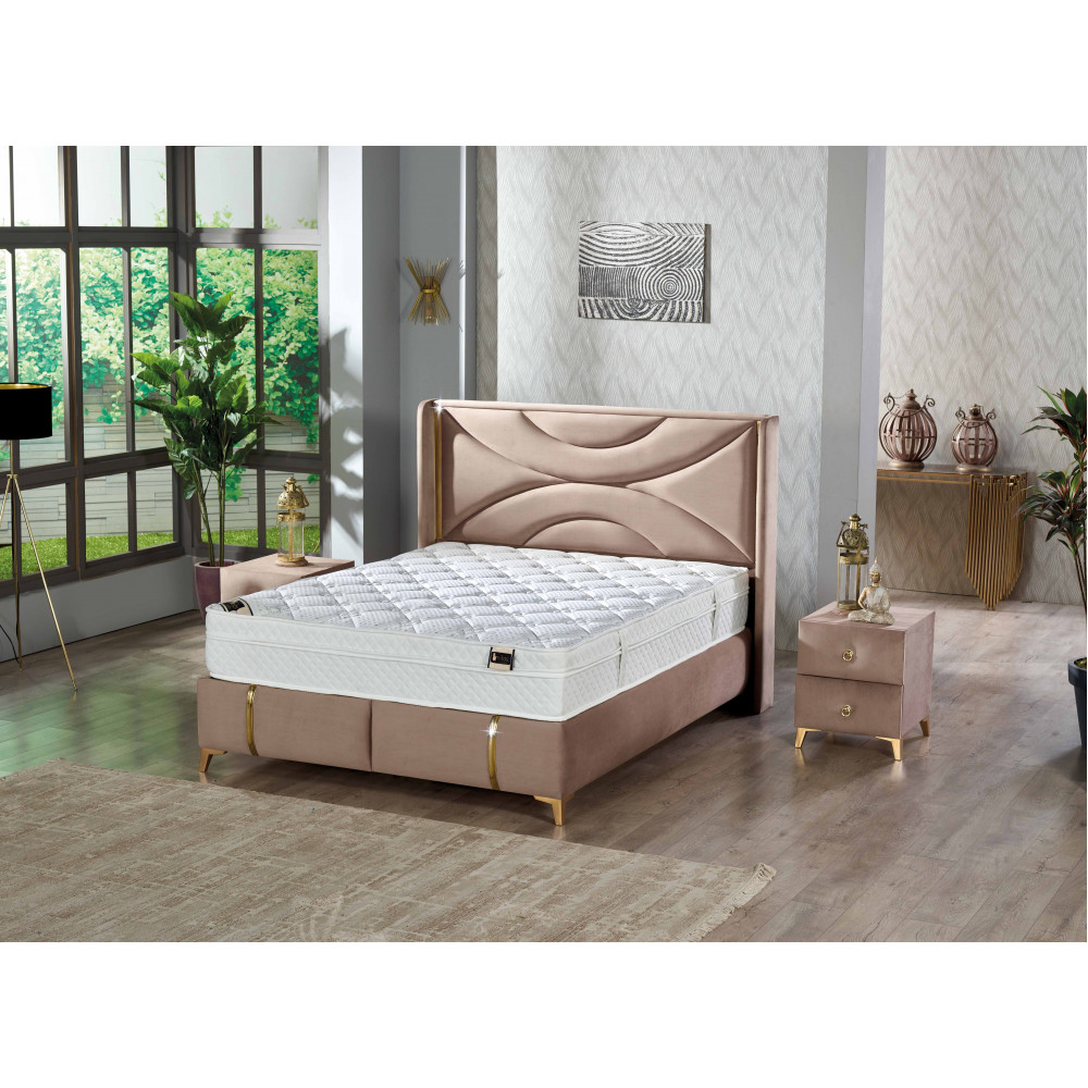 KOALA BOX SPRİNG AND HEADBOARD SET -  Koltukevim Inegol Online Furniture Store