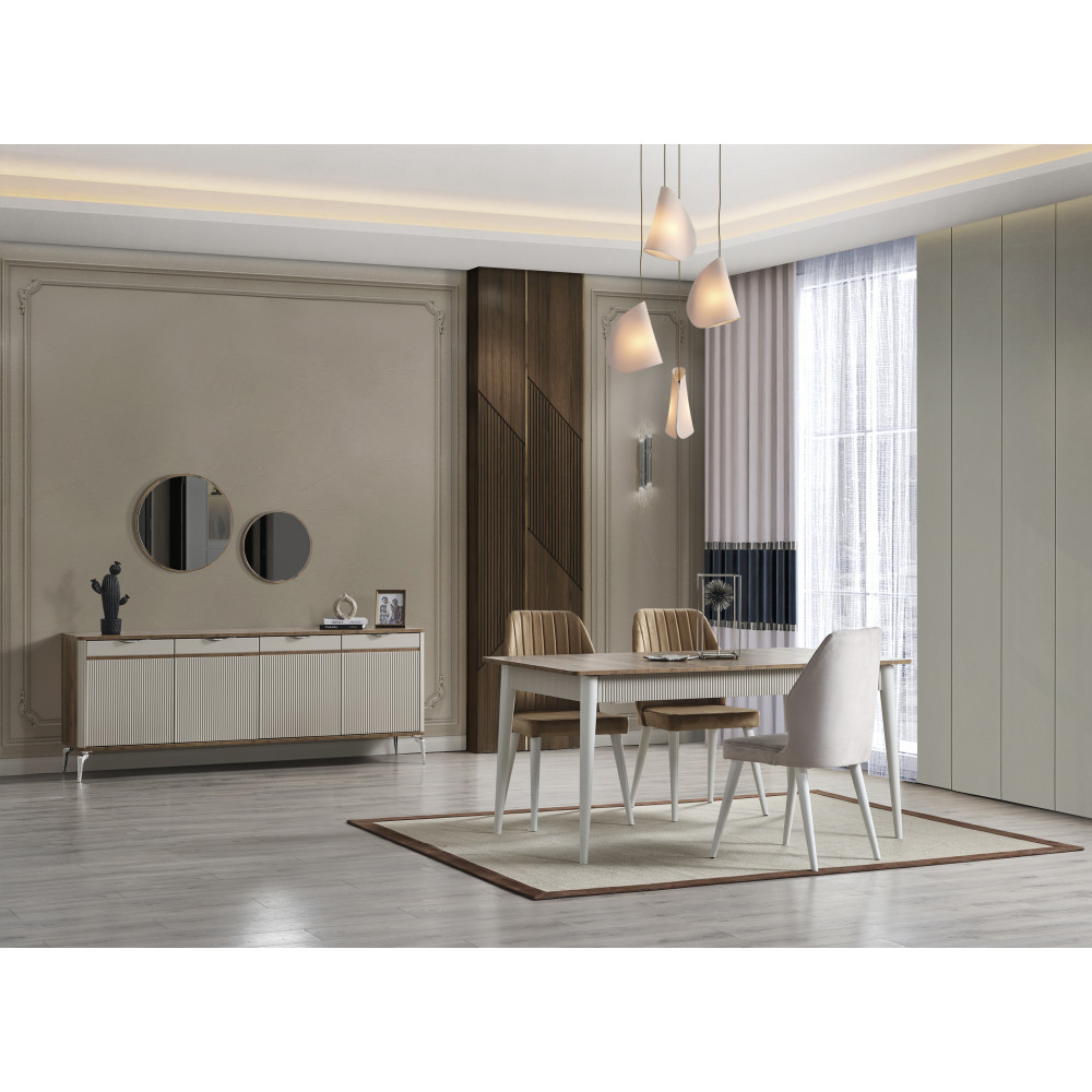 SEVİLLA YEMEK ODASI TAKIMI -  Koltukevim İnegöl Online Mobilya Mağazası