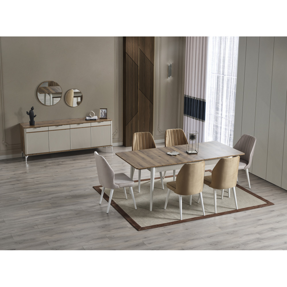 SEVİLLA YEMEK ODASI TAKIMI -  Koltukevim İnegöl Online Mobilya Mağazası