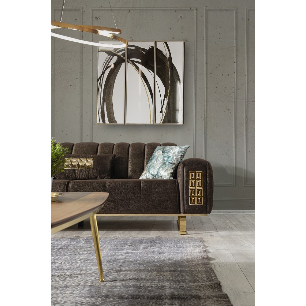 CHELSEA ÜÇLÜ KOLTUK -  Koltukevim İnegöl Online Mobilya Mağazası