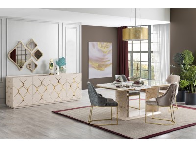 ALFA DINING ROOM SET ALFA DINING ROOM SET