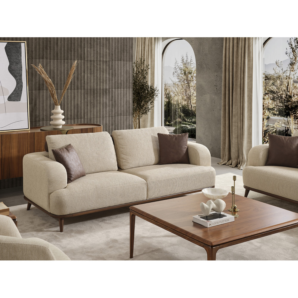 GABON ÜÇLÜ KOLTUK -  Koltukevim İnegöl Online Mobilya Mağazası