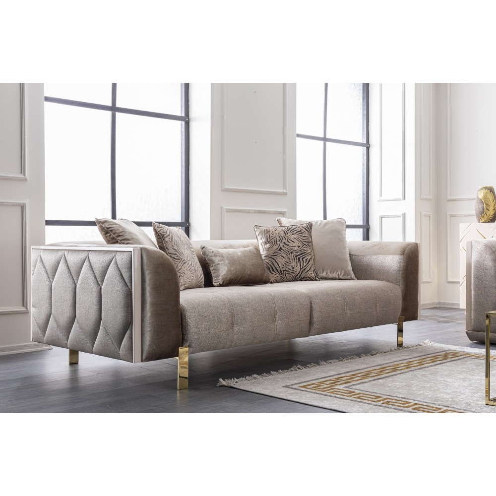 ALFA ÜÇLÜ KOLTUK -  Koltukevim İnegöl Online Mobilya Mağazası