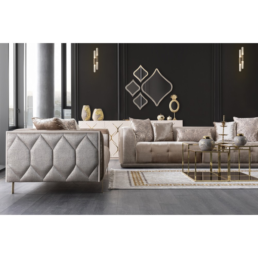 ALFA ÜÇLÜ KOLTUK -  Koltukevim İnegöl Online Mobilya Mağazası