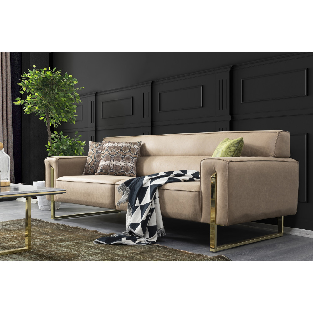 BENZ THREE SEATER SOFA -  Koltukevim Inegol Online Furniture Store