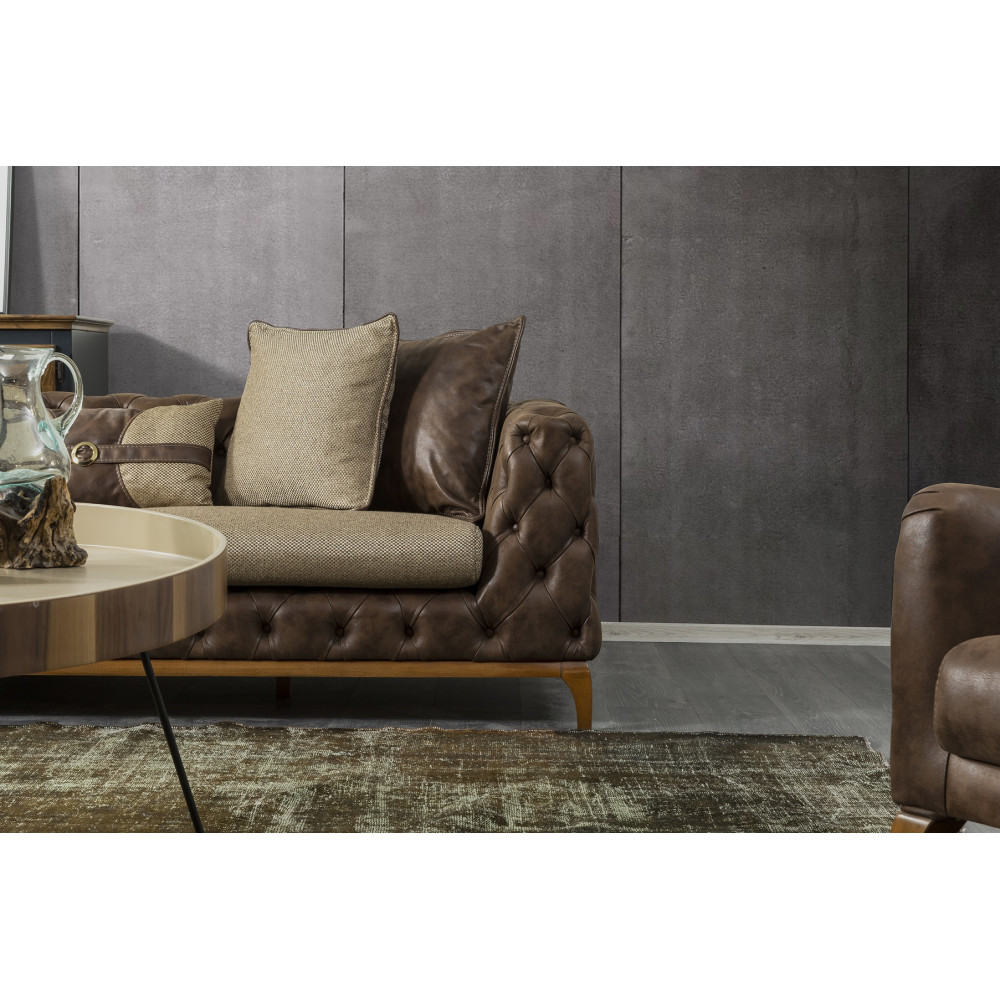 SEUL ÜÇLÜ KOLTUK -  Koltukevim İnegöl Online Mobilya Mağazası