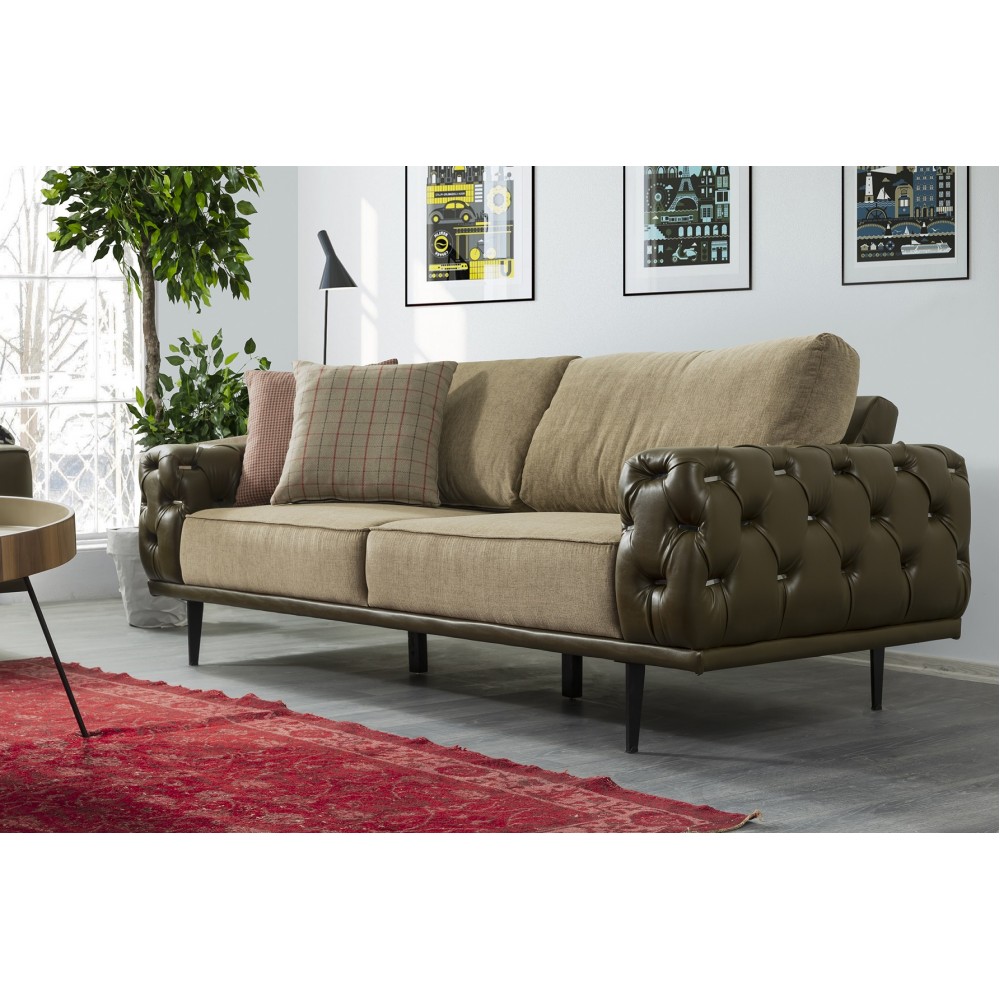 CADİLLAC ÜÇLÜ KOLTUK -  Koltukevim İnegöl Online Mobilya Mağazası