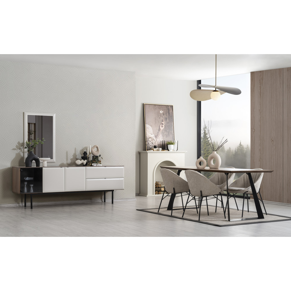 MÜNİH YEMEK ODASI TAKIMI -  Koltukevim İnegöl Online Mobilya Mağazası