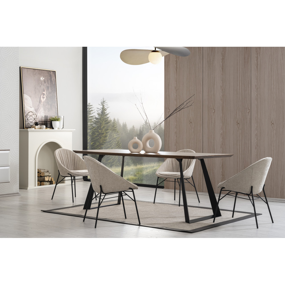 MÜNİH YEMEK ODASI TAKIMI -  Koltukevim İnegöl Online Mobilya Mağazası