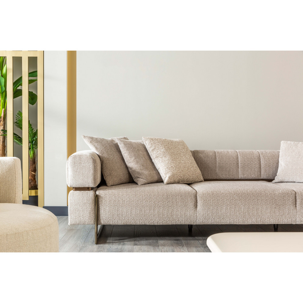 VİSCO ÜÇLÜ KOLTUK -  Koltukevim İnegöl Online Mobilya Mağazası