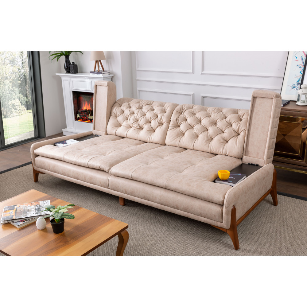 PALE THREE SEATER SOFA -  Koltukevim Inegol Online Furniture Store