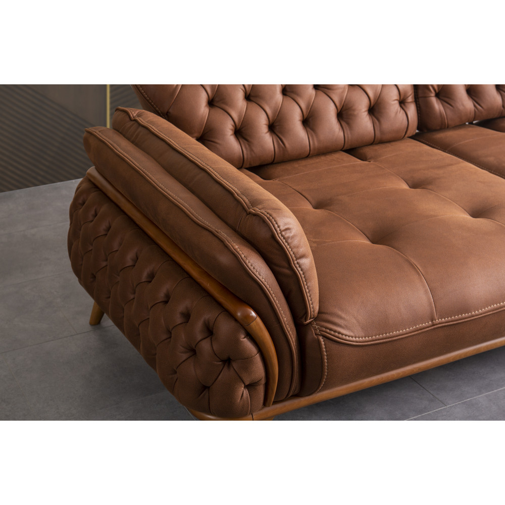 MİRAN ÜÇLÜ KOLTUK -  Koltukevim İnegöl Online Mobilya Mağazası