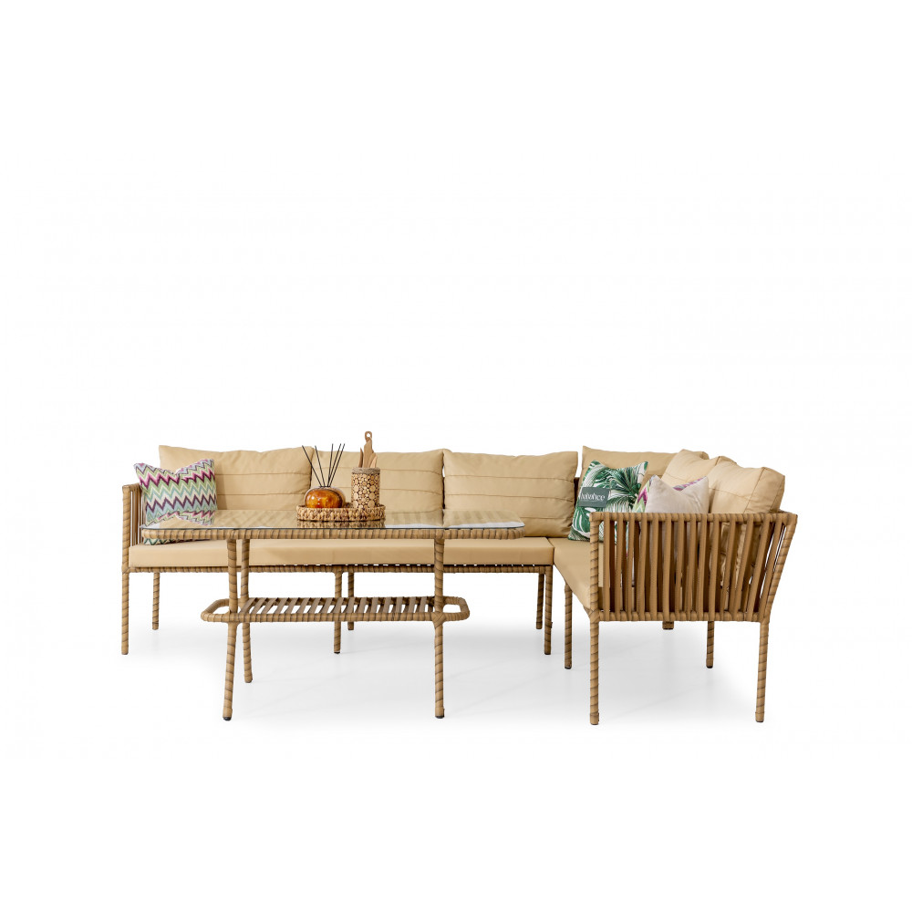 IKOS GARDEN & BALCONY CORNER(185x250) -  Koltukevim Inegol Online Furniture Store
