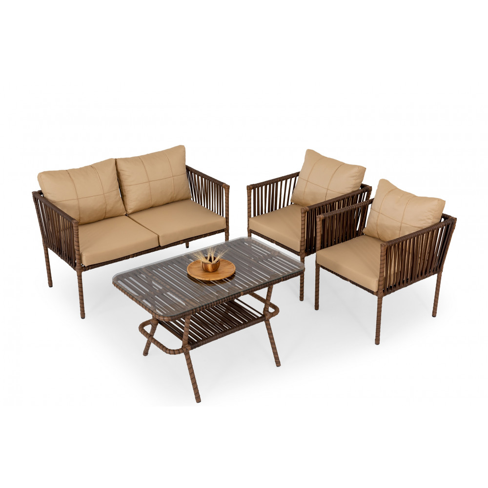 IKOS Garden & Balcony Set -  Koltukevim Inegol Online Furniture Store