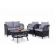 CEDRİC Garden & Balcony Set -  Koltukevim Inegol Online Furniture Store