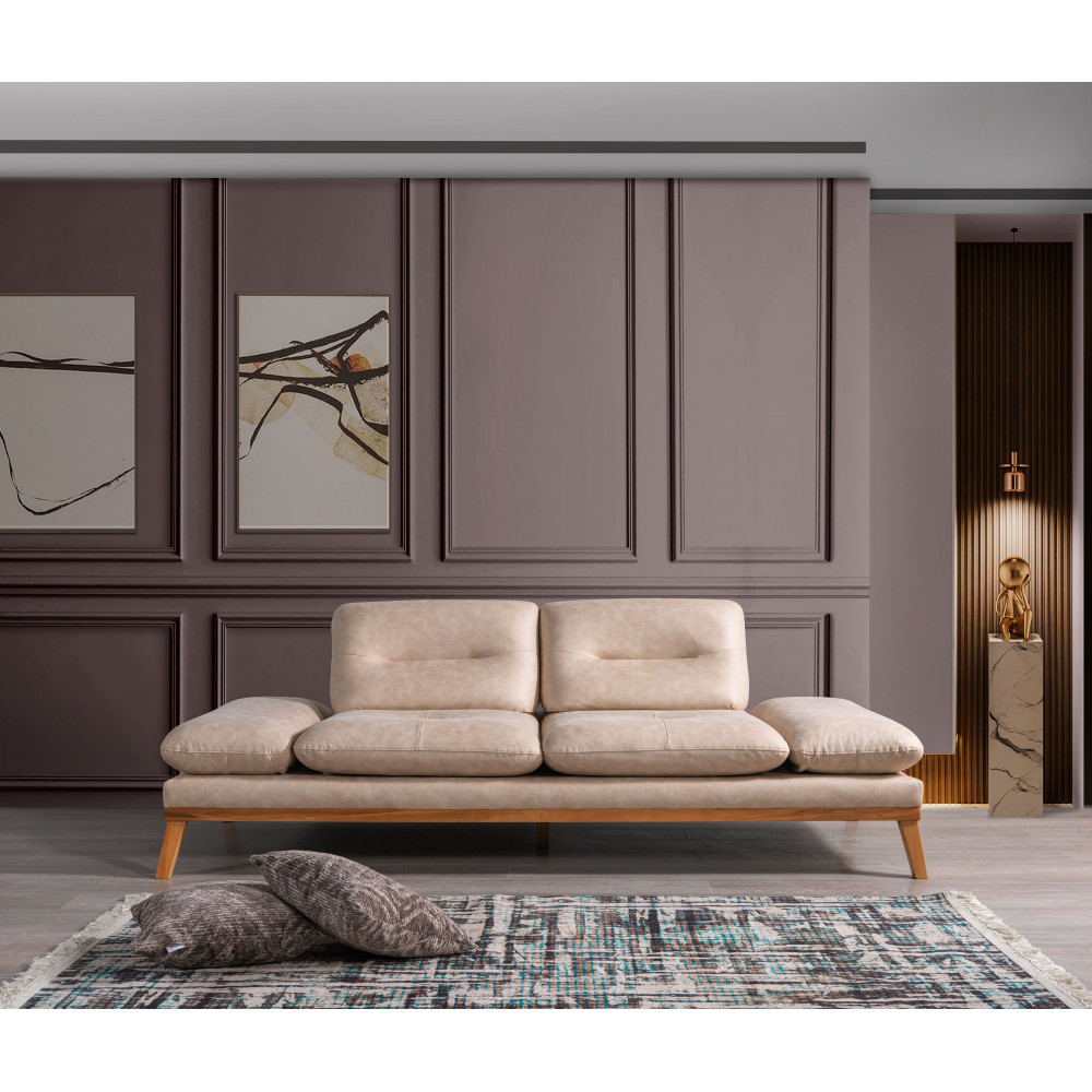 DARVİN ÜÇLÜ KOLTUK -  Koltukevim İnegöl Online Mobilya Mağazası