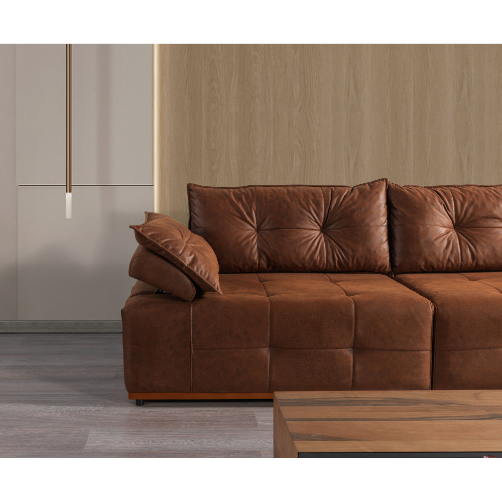 ATLAS THREE SEATER SOFA -  Koltukevim Inegol Online Furniture Store