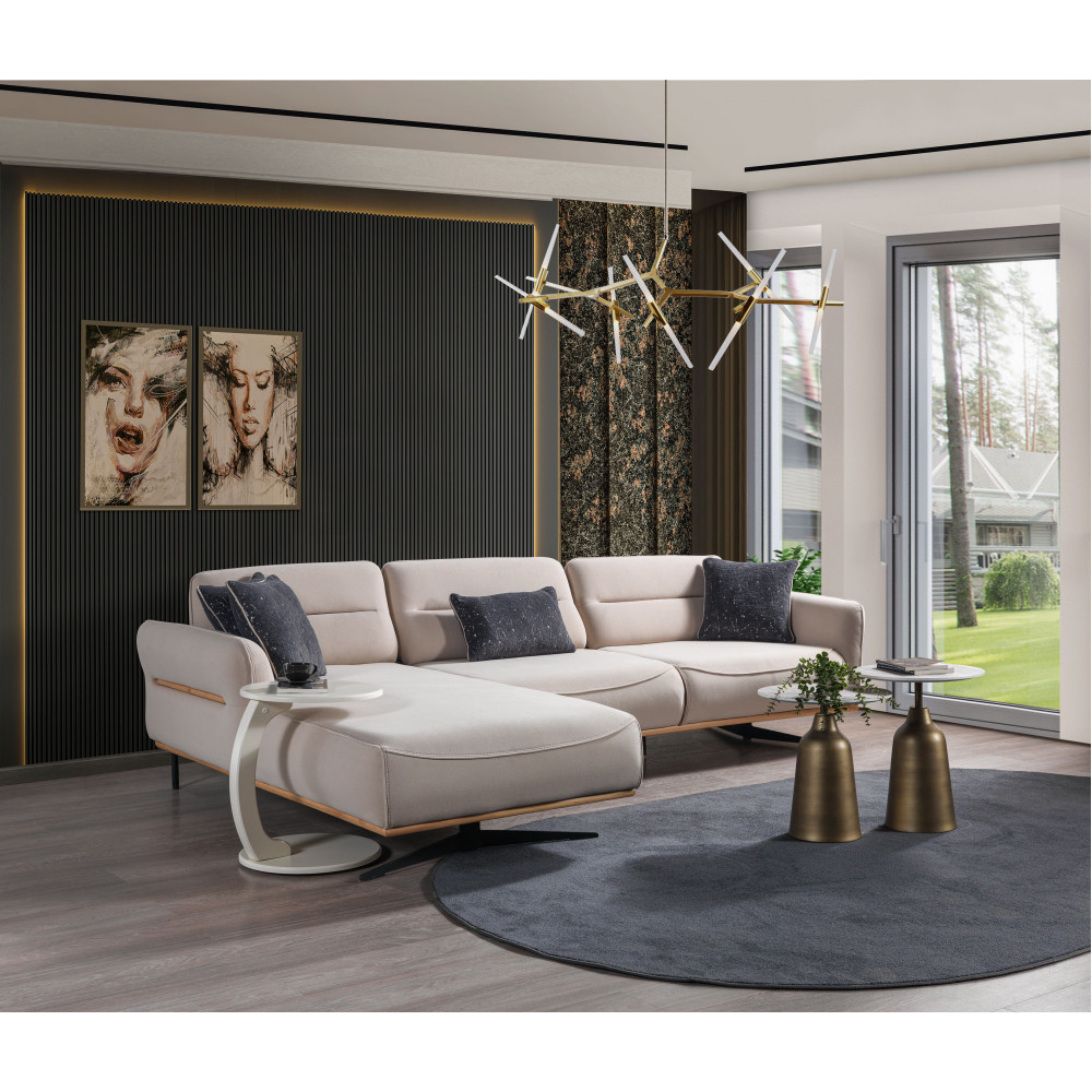 ZOYA MINI CORNER SOFA -  Koltukevim Inegol Online Furniture Store