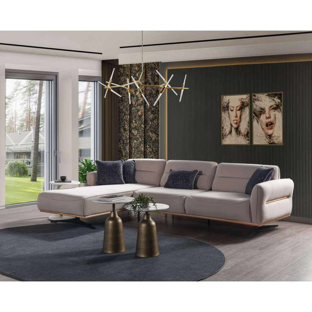 ZOYA MINI CORNER SOFA -  Koltukevim Inegol Online Furniture Store