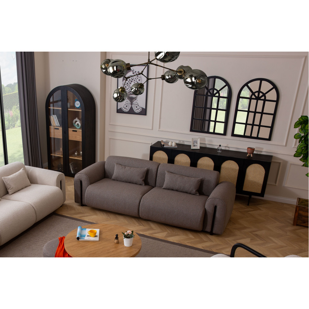 BALİ ÜÇLÜ KOLTUK -  Koltukevim İnegöl Online Mobilya Mağazası