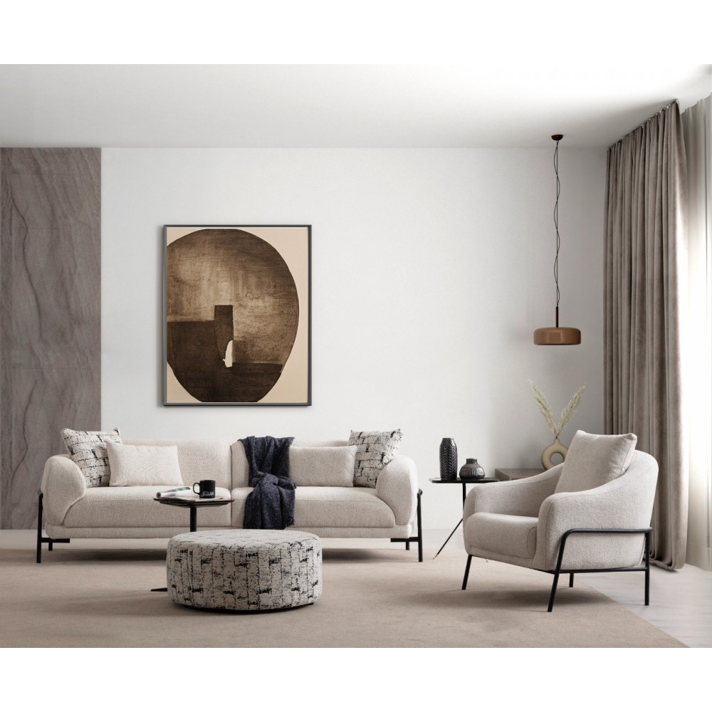 MOON ÜÇLÜ KOLTUK -  Koltukevim İnegöl Online Mobilya Mağazası