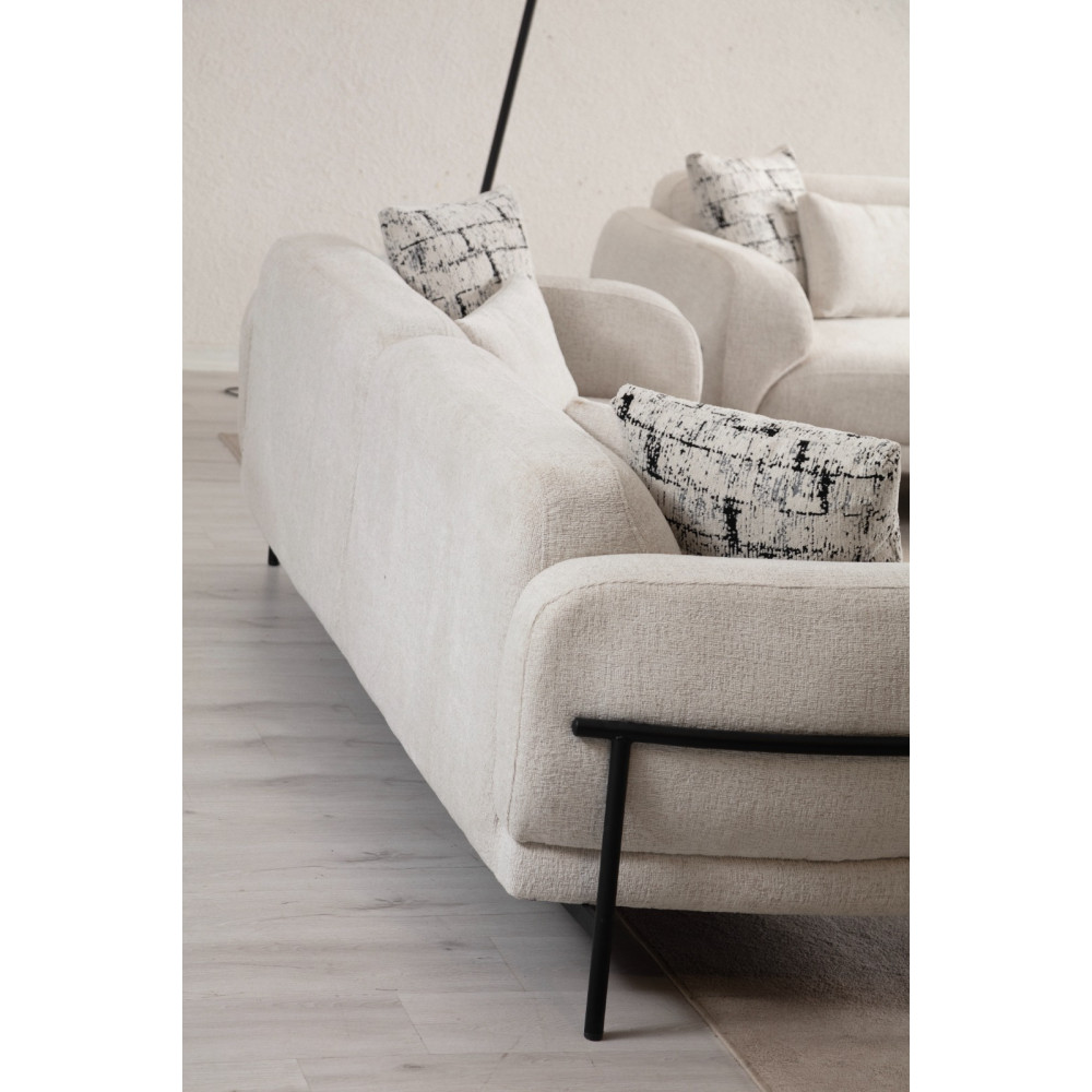 MOON ÜÇLÜ KOLTUK -  Koltukevim İnegöl Online Mobilya Mağazası