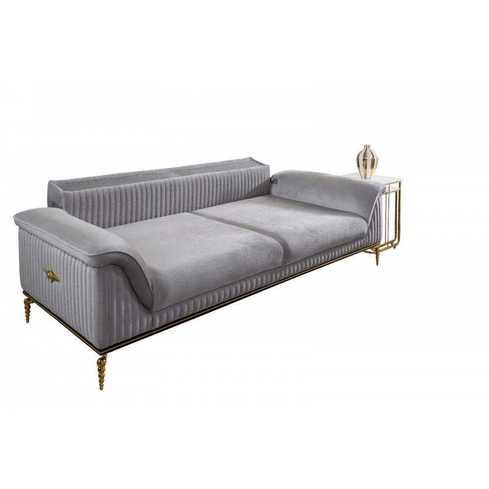 KRİSTAL ÜÇLÜ KOLTUK -  Koltukevim İnegöl Online Mobilya Mağazası