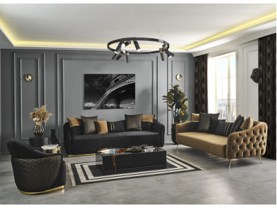 ELİSA GOLD KOLTUK TAKIMI